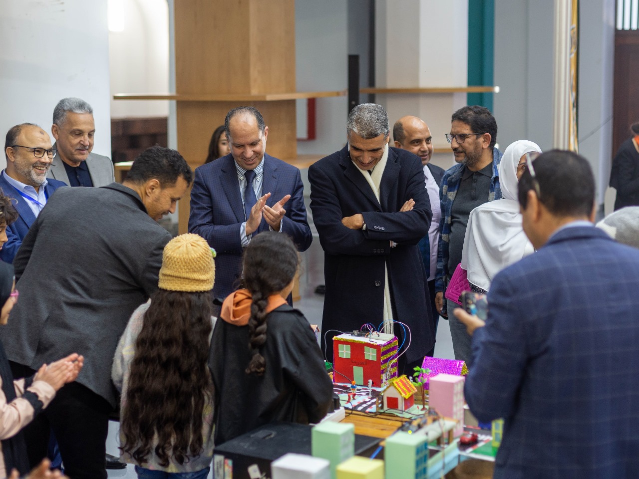 Étudiante en atelier